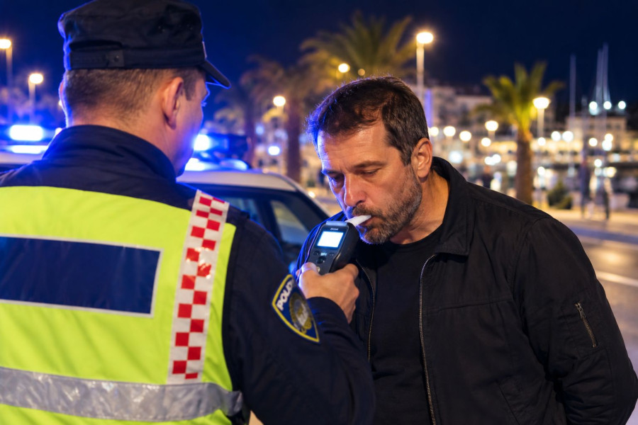 U Vodicama zaustavljen 40-godišnjak s 1,14 promila alkohola, vozio bez vozačke i odbio test na droge