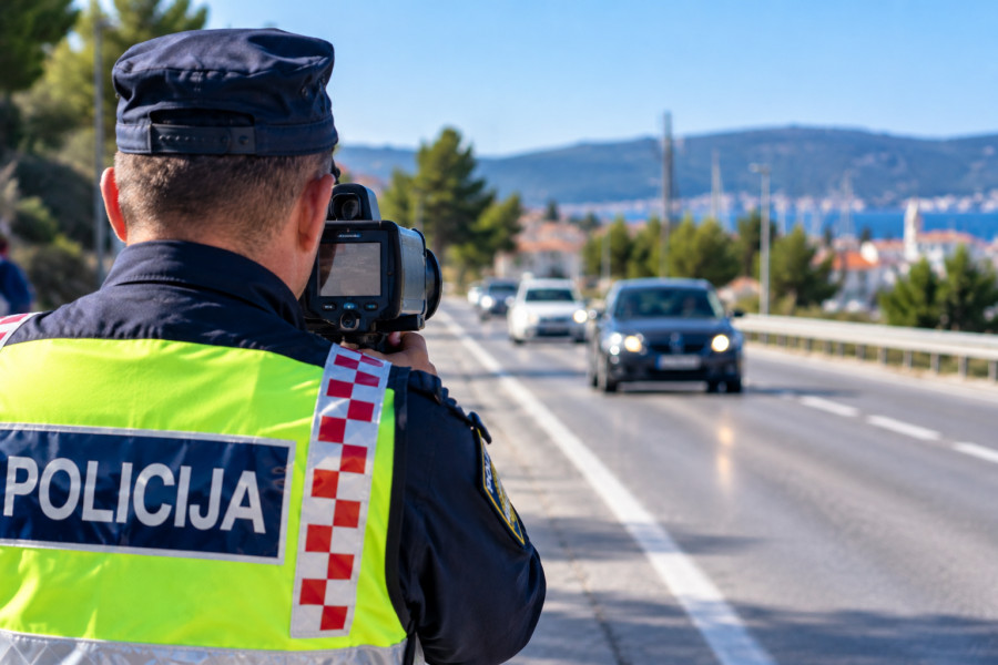 Policija sutra pojačano kontrolira brzinu: Na cestama će biti maksimalan broj policajaca i radara