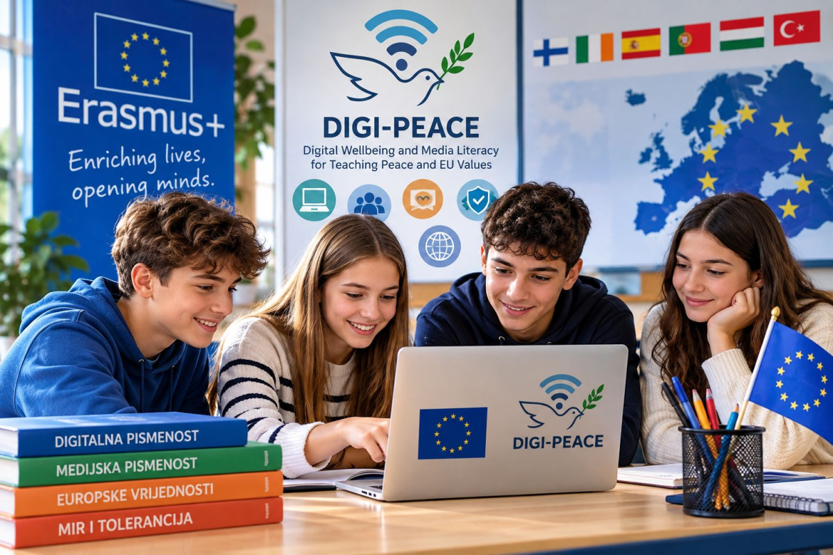 OŠ Vodice predvodi međunarodni Erasmus+ projekt vrijedan 400.000 eura: Učenici će učiti o digitalnoj sigurnosti i prepoznavanju lažnih vijesti