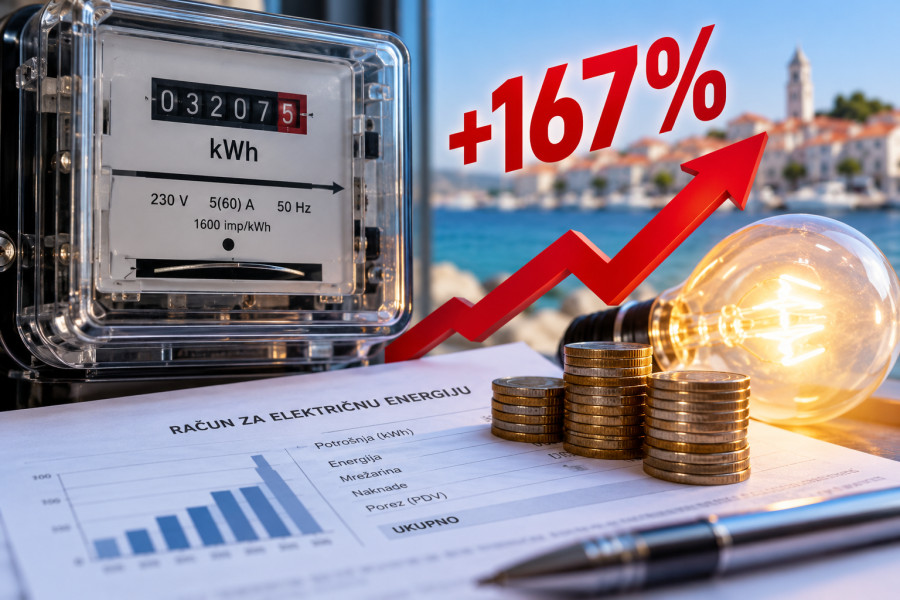 Struja poskupljuje i do 167 posto, ali ne svima: Evo tko je obuhvaćen novim tarifama