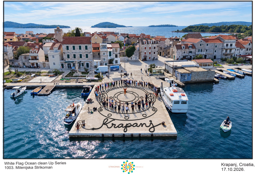 S dna mora poslana poruka svijetu, a Šime Strikoman sve ovjekovječio 1003. Milenijskom fotografijom