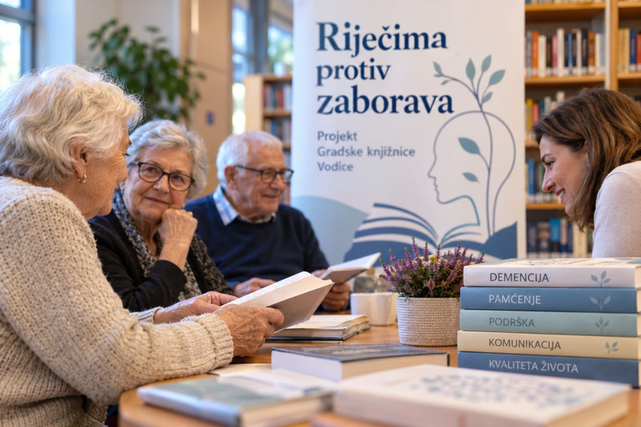 Kako prepoznati prve znakove demencije? Vodička knjižnica donosi predavanja, radionice i korisne testove