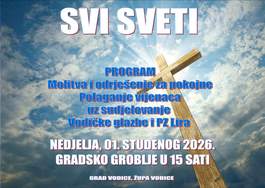 U spomen na one koji više nisu s nama: Obilježavanje Svih svetih u Vodicama