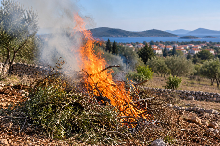 Od nedjelje ponovno dopušteno spaljivanje granja i korova: Bez jednog uvjeta ne smije se ložiti vatra