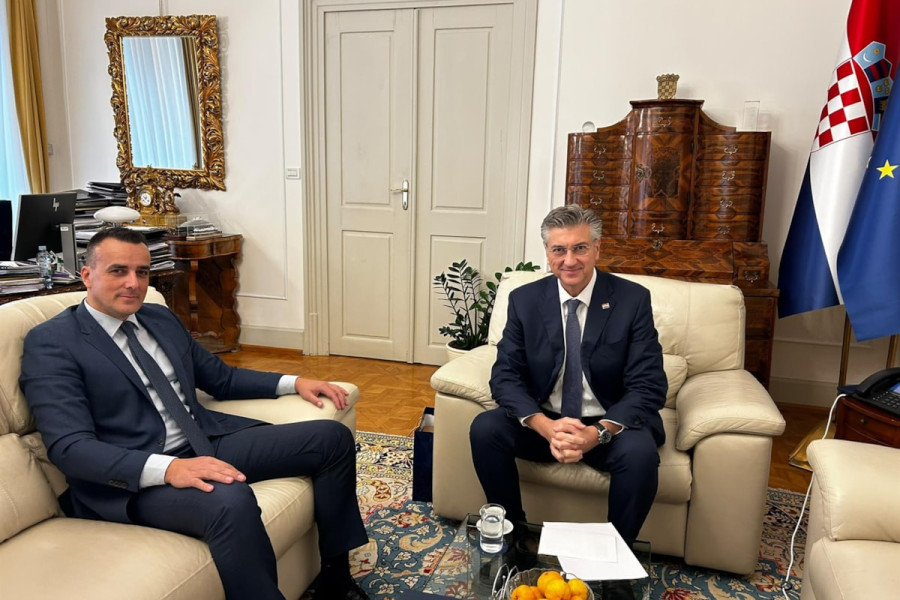 Župan Rakić s premijerom Plenkovićem razgovarao o ključnim projektima: Među prioritetima i aglomeracija Vodice – Tribunj – Srima