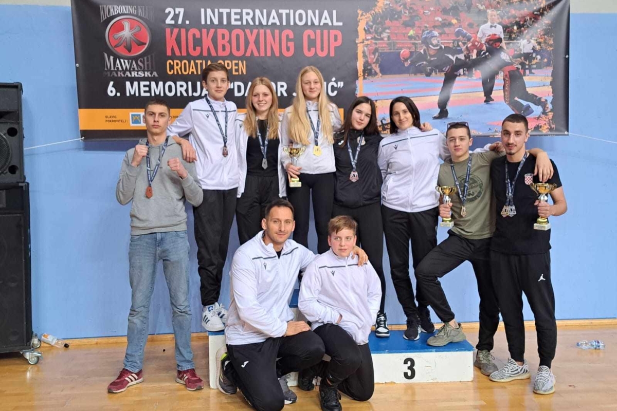 Izuzetni uspjesi Tae Kwon Do Kluba Hrvatski Branitelj Dragovoljac iz Vodica na Croatia Open – Memorijal Davor Jović 2023