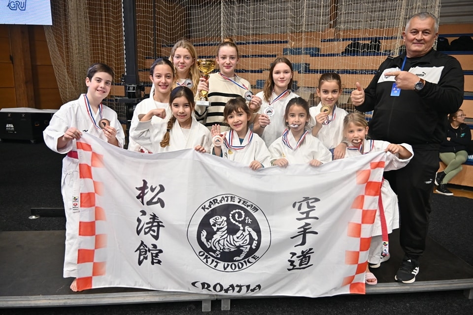 Veliki uspjeh karate kluba 'Okit Vodice' na prvenstvu Hrvatske u katama