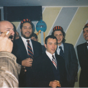 Jure s prijateljima iz Vodiške glazbe