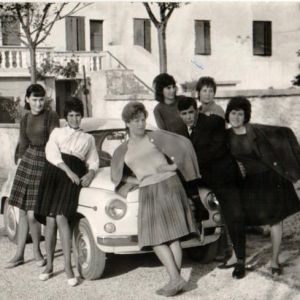 Mira Lasan-Đukina, Jerka Bilan-Suskova, Iskra Mićin, Ivica Bilan, Biserka Bilan-Suskova, Jerka Juričev-Ivičin i Mira Pelajić